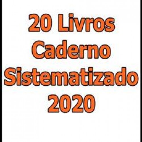 20 Livros Caderno Sistematizado - 2020