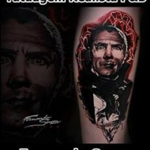 Tatuagem Realista P&B - Fernando Souza
