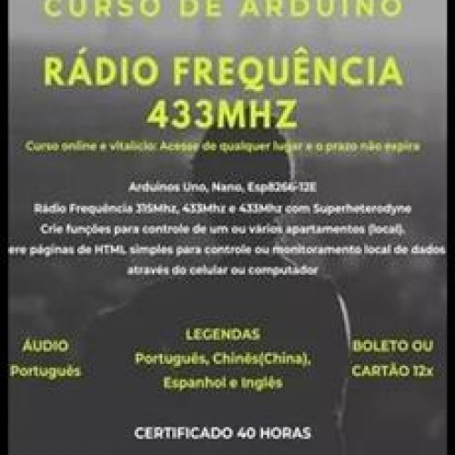 Arduino Radio Frequência 433mhz - Gilson de Freitas