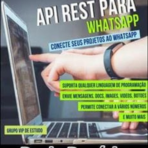 API REST Para WhatsApp - Paulo Rogério