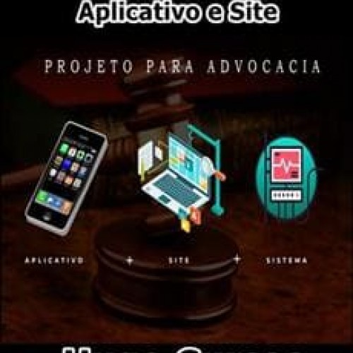 Sistema Advocacia Sistema, Aplicativo e Site - Hugo Cursos