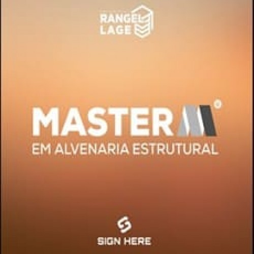 Master em Alvenaria Estrutural 2025 - Rangel Lage Master em Alvenaria Estrutural 2025 - Rangel Lage