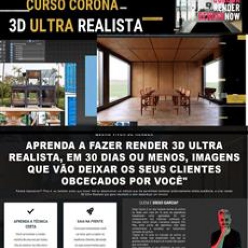 Corona 3D Ultra Realista - Diego Garcia